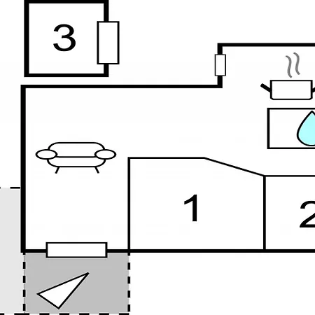 別荘 Three-bedroom Holiday In *